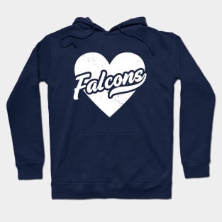 Vintage Falcons School Spirit // High School Football Mascot // Go Falcons Hoodie